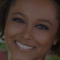 Young woman with gorgeous smile